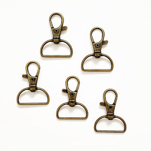 High Quality Swivel Clasp Keychains, Larger Size