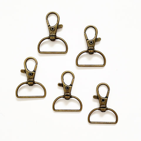High Quality Swivel Clasp Keychains, Larger Size